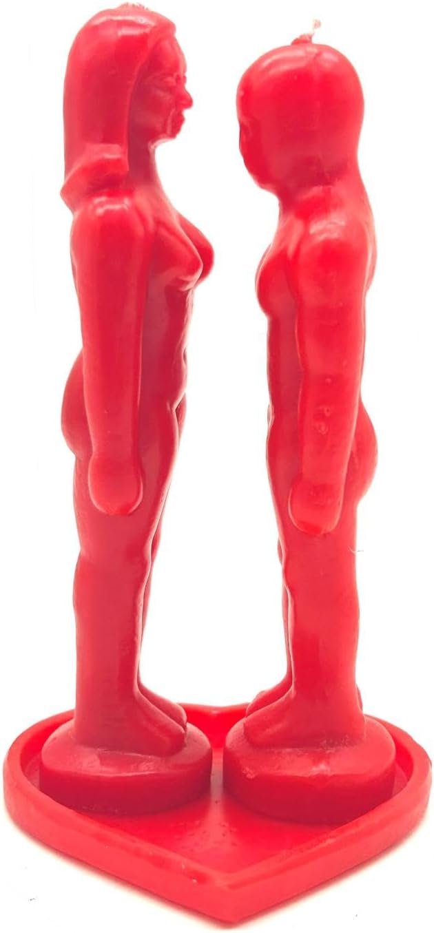 Red – Face to Face or Separation Shape kit - Spellcasting Candle – Wicca - Hoodoo-by Natural Farms
