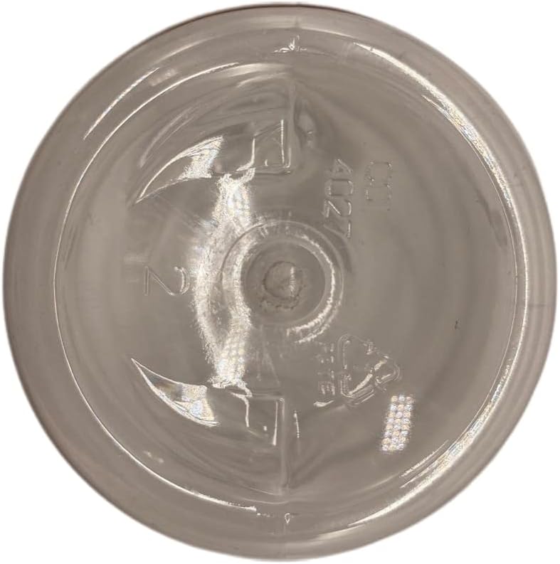 Natural Farms 12 pack- 8 oz Clear PET Boston Round Plastic Bottle with Black Pump